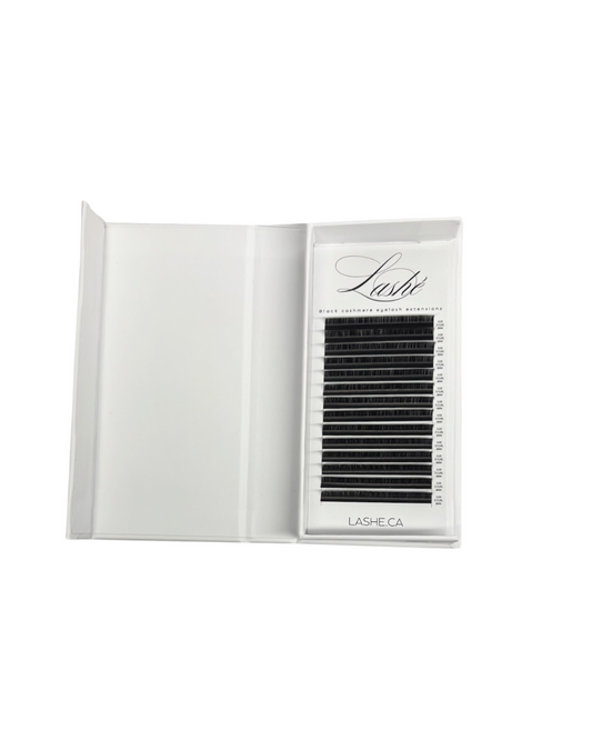 Lashé Luxe Noir Cashmere Volume Lash Extensions - SINGLE LENGHT